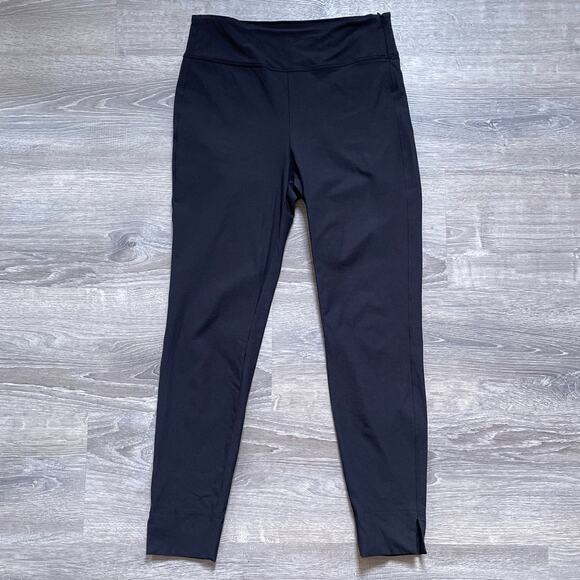 ATHLETA Wander Slim Ankle Pant Sz 10 Black Spandex Fitted RN 54023 Sporty - Picture 1 of 9
